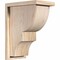 Ekena Millwork Ridgewood Smooth Corbel w/Backplate, Douglas Fir, 7 1/2"W x 12"D x 16"H COR08X12X16RID01SDF - alternate 1